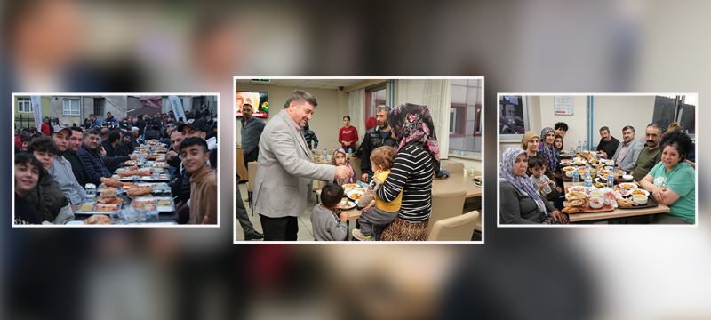 ORUÇLAR GÖNÜL SOFRALARINDA AÇILIYOR