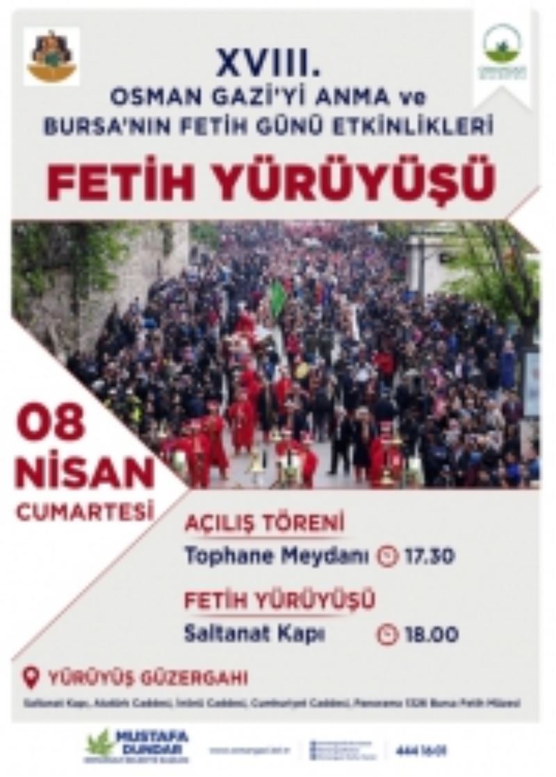 Osmangazi’de Fetih Etkinlikleri Başlıyor