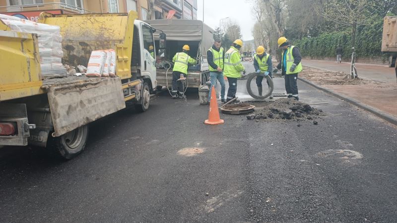 Çark Caddesi’nin yeni yüzü için son dokunuşlar da tamamlanıyor