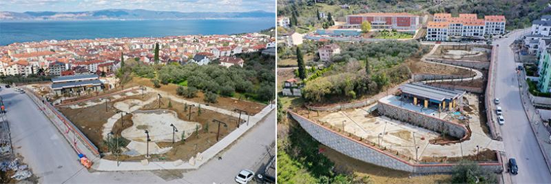 Karamürsel Millet Bahçesi’nde yoğun tempo