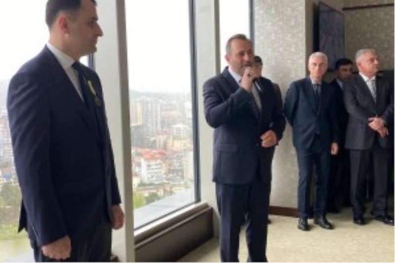 BAŞKAN TUTUK KARDEŞ ŞEHİR BATUM’U ZİYARET ETTİ