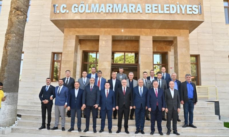 Başkan Ergün’den Gölmarmara Belediyesine Ziyaret