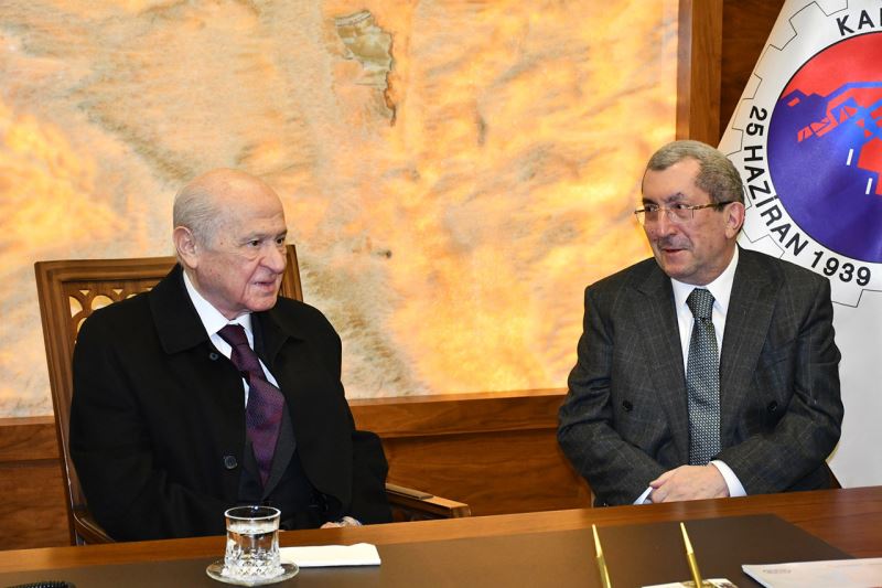 MHP Genel Başkanı Sayın Devlet Bahçeli, Karabük Belediyesini Ziyaret Etti