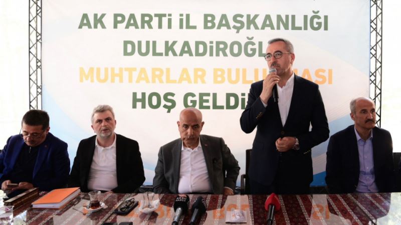 Kirişci ve Güngör, Muhtarlarla Bir Araya Geldi