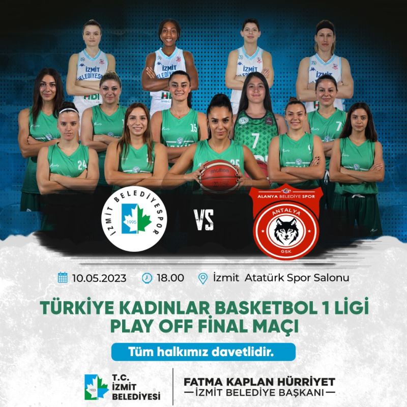 İZMİTLİ PERİLER SÜPER LİG İÇİN PARKEYE ÇIKIYOR