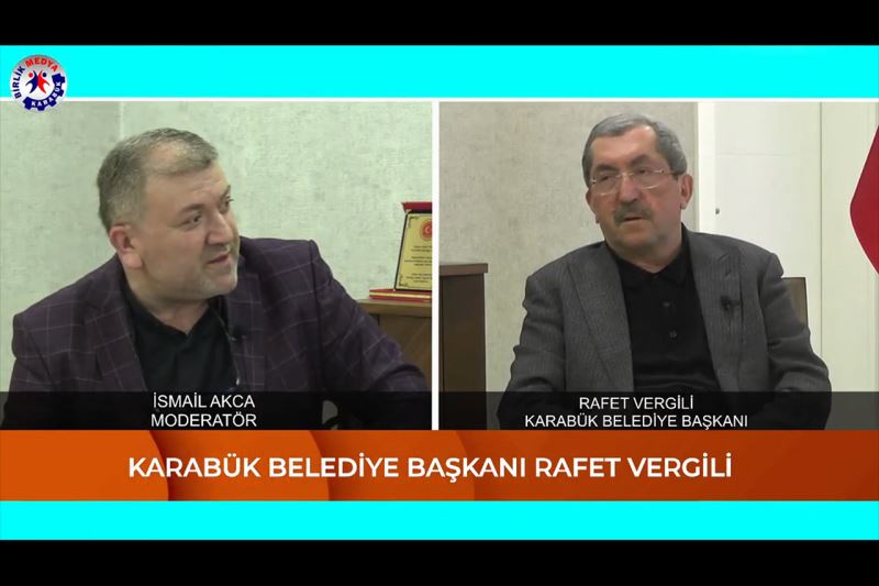 Başkan Vergili Birlik Medya Canlı Yayınına Katıldı
