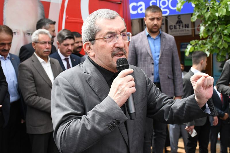 Başkan Vergili Eskipazar’da Açık Hava Toplantısına Katıldı