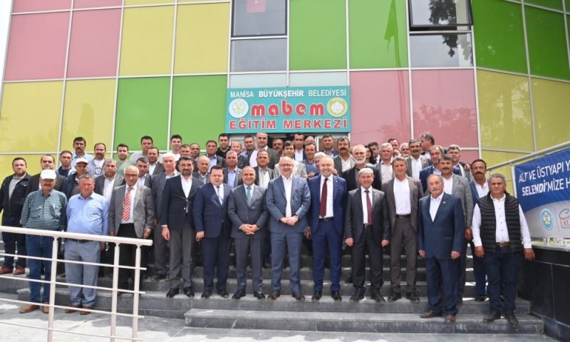 Başkan Ergün ve Ali Uçak Selendi’de STK Temsilcileri ve Muhtarlarla Buluştu