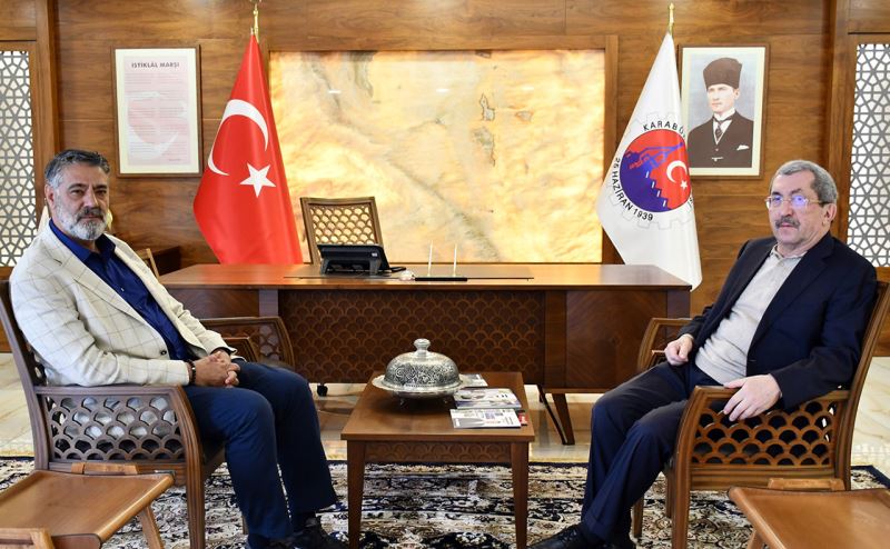 Karabük Üniversitesi Rektörü Prof. Dr. Refik Polat’dan Başkan Vergili’ye Ziyaret