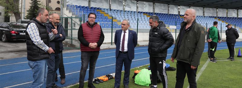 BAŞKANIMIZ IŞIK’TAN ANTRENMAN ZİYARETİ