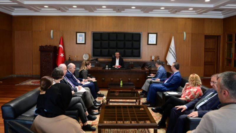 Başkan Güngör, UNDP Heyetini Ağırladı