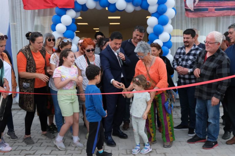 BELEDİYE, GÜVERCİNLİK’TE SOSYAL ETKİNLİK MERKEZİ AÇTI