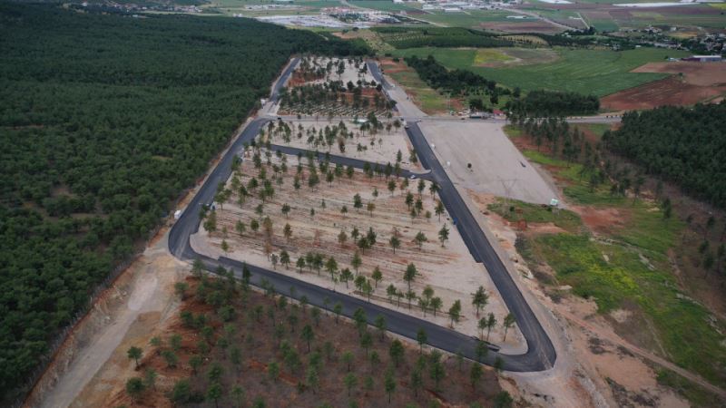 Şehir Mezarlığının Bağlantı Yolu Yapıldı