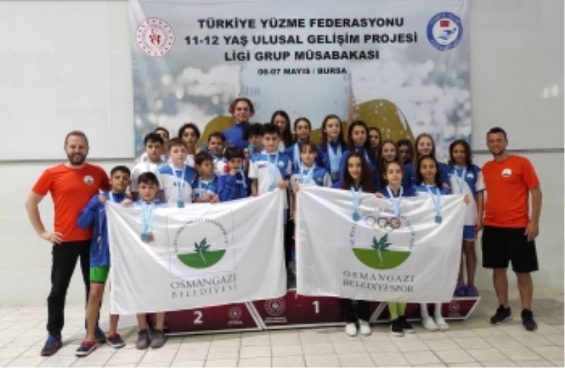 Osmangazili Kulaçlar Bursa’ya Damga Vurdu