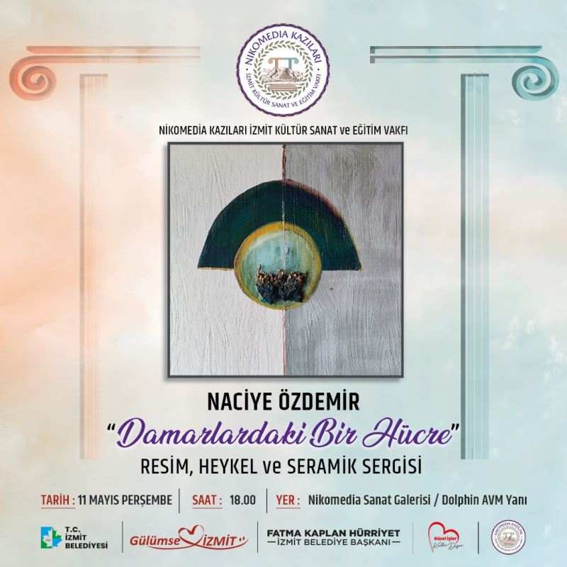 ‘DAMARLARDAKİ BİR HÜCRE’ SERGİSİ NİKOMEDİA SANAT GALERİSİ’NDE SANATSEVERLE BULUŞUYOR