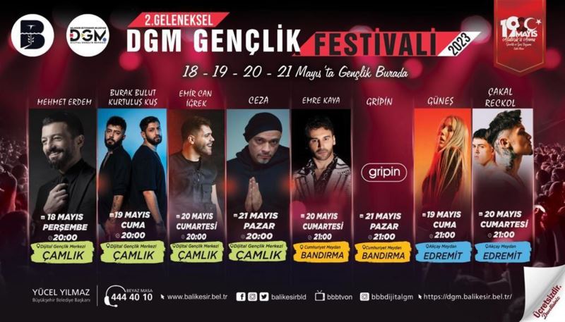 Büyükşehir, En Çok Sevdikleri Sanatçıları Gençlerle Buluşturuyor