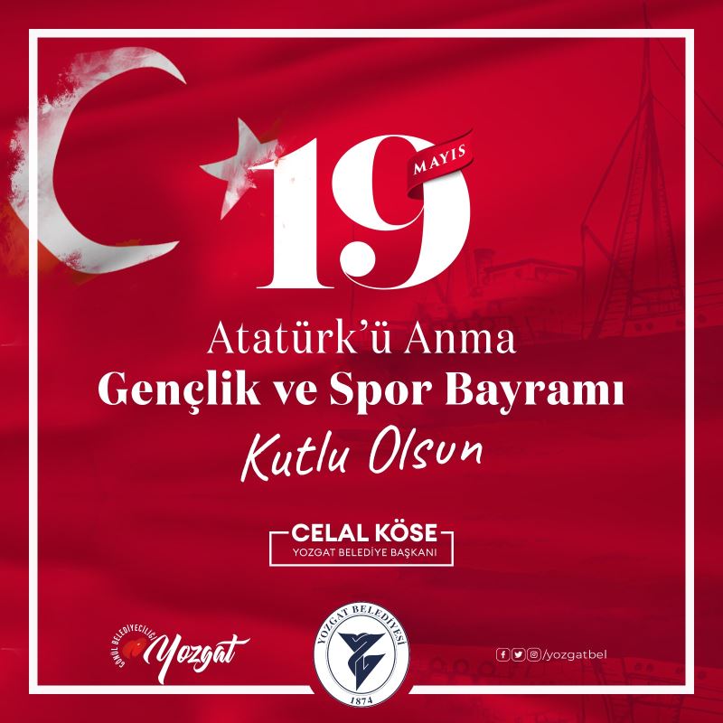 GELECEĞİMİZİN TEMİNATI GENÇLERİMİZİN BAYRAMI KUTLU OLSUN