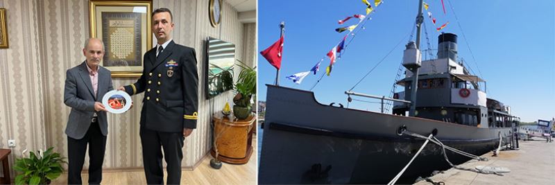 Nusret’in mürettebatından Soydabaş’a ziyaret