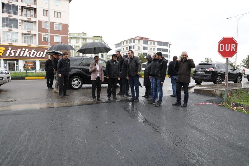 Vali/Belediye Başkan V. Sn Türker ÖKSÜZ Belediye Çalışmalarını inceledi