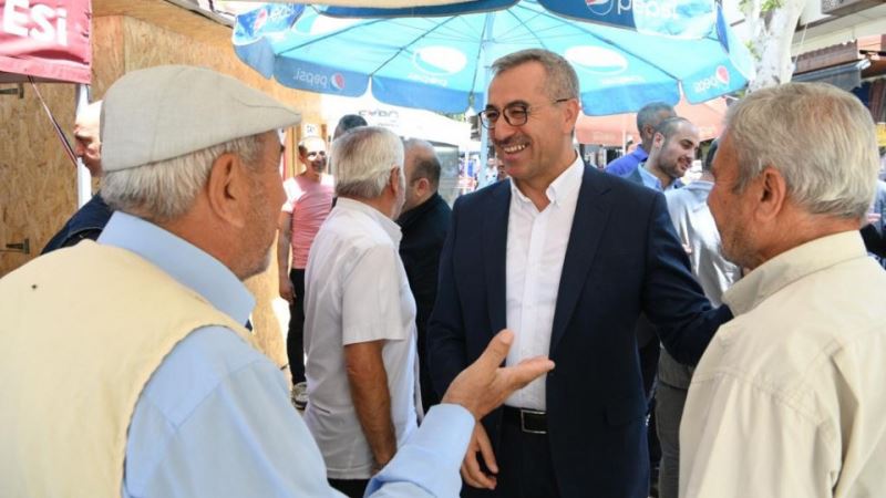 Kirişci ve Güngör, Esnaf Ziyaretlerini Sürdürüyor