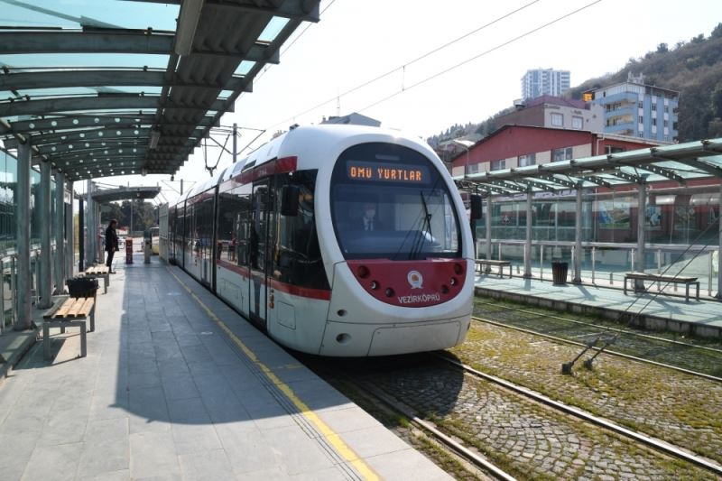 Tramvaylar 4 ayda 7 milyon 350 bin yolcu taşıdı