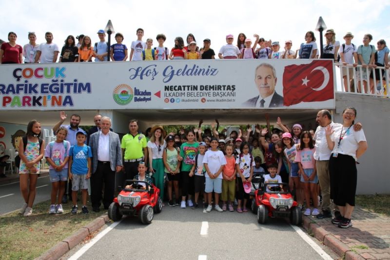 BAŞKAN DEMİRTAŞ TRAFİK EĞİTİM PİSTİMİZ TÜRKİYE’DE SAYILI TESİSLER ARASINDA