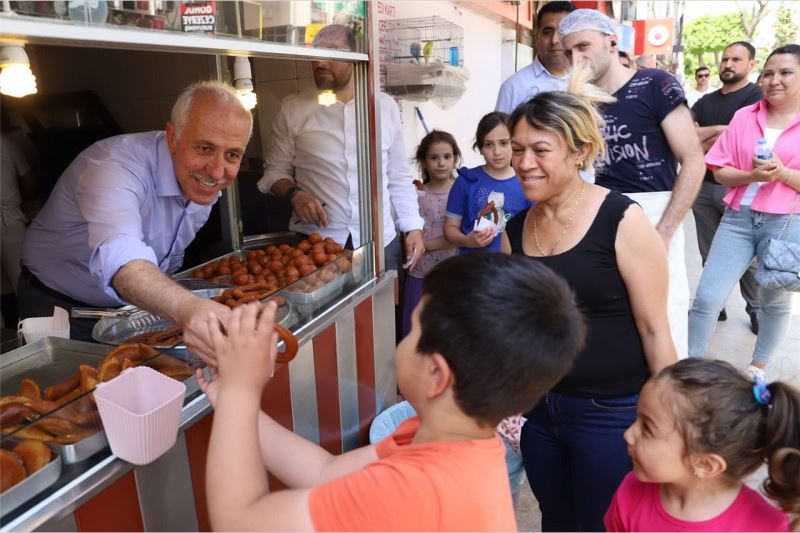 BAŞKAN GÜLTAK, HALK BULUŞMALARINA ARA VERMİYOR
