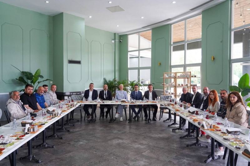BAŞKAN V. SUBAŞI, BASIN MENSUPLARININ SORULARINI YANITLADI