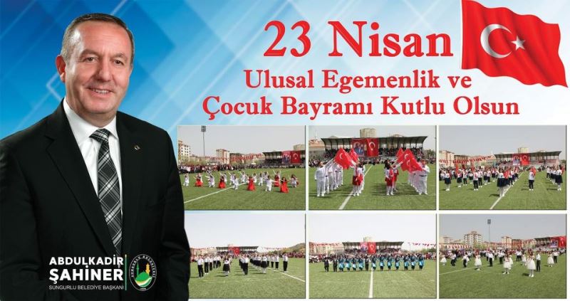 23 Nisan Ulusal Egemenlik ve Çocuk Bayramınız kutlu olsun.