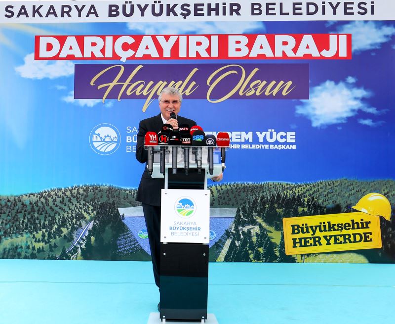 Sakarya’ya 3 milyar TL’lik tarihi yatırım: Geleceğe nefes olacak Darıçayırı Barajı’nda kepçeler çalıştı