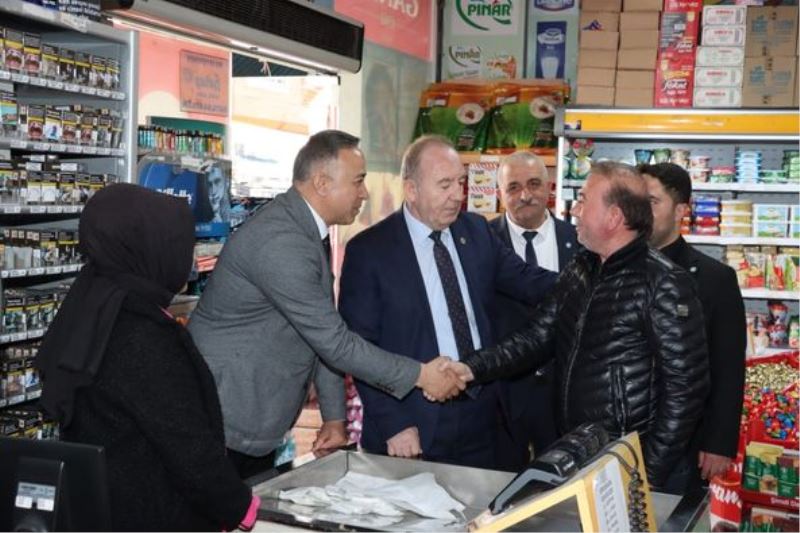 Millet İttifak’ı Adayları Sungurlu’da Esnaf Ziyareti