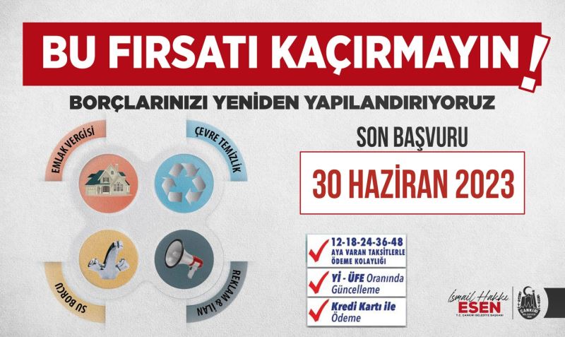Borç Yapılandırma Süresi 30 Haziran’a Uzatıldı