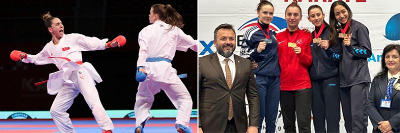 Kağıtsporlu Gülsen, Akdeniz Karate Şampiyonu oldu
