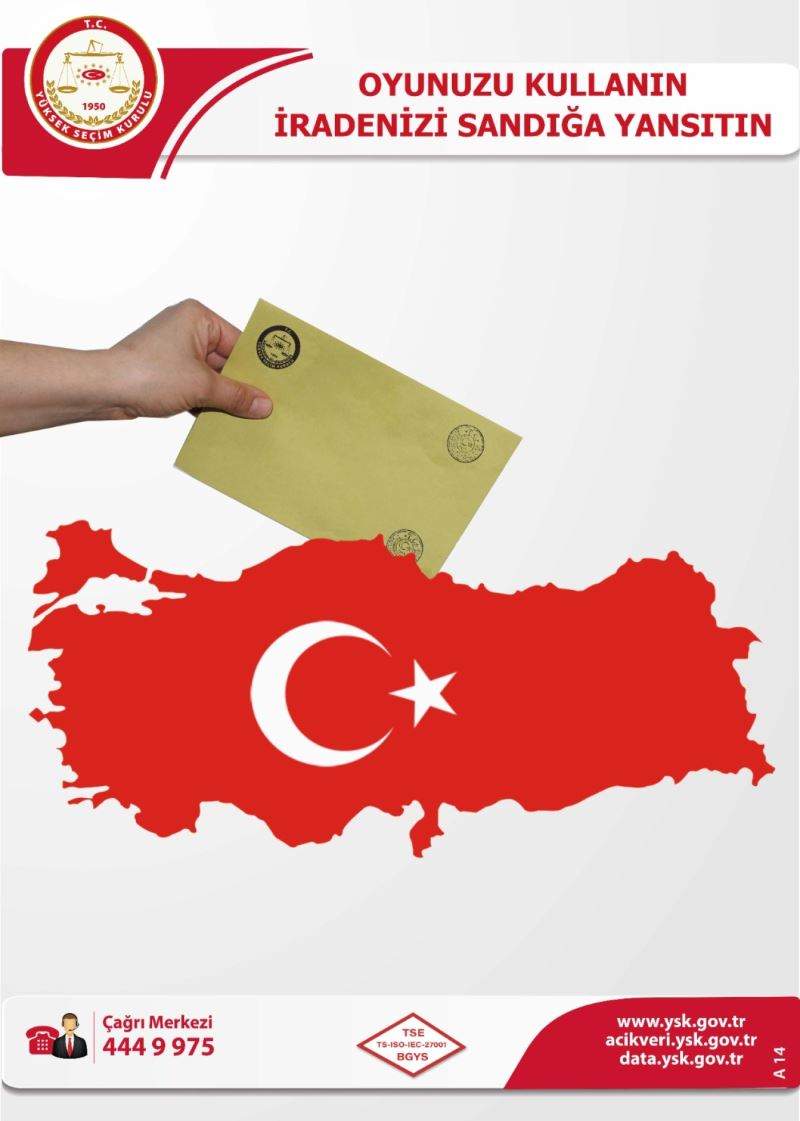 YSK 2. TUR SEÇİM AFİŞLERİ