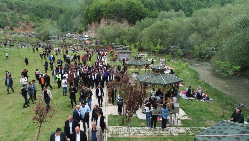Tatvan’da Doğunun en büyük mesire alanı yapıldı