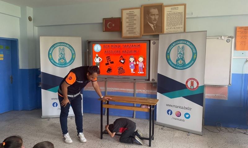 Afete Karşı Bilinçlendirme Eğitimleri Devam Ediyor