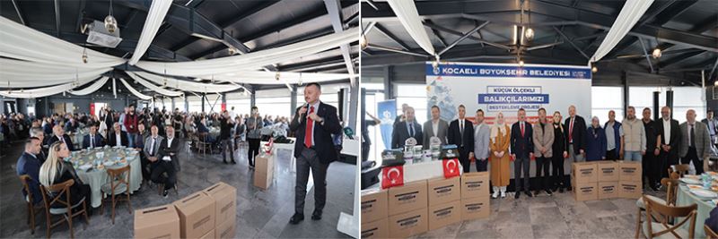 303 balıkçıya Büyükşehir’den 1,5 milyon TL destek