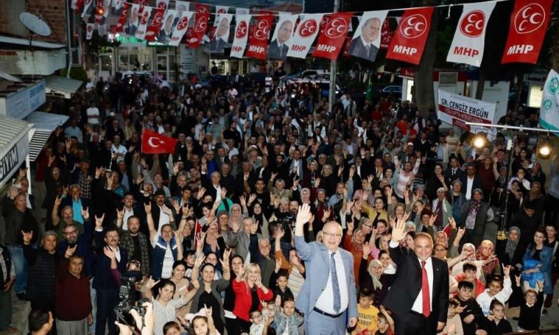 Yeşilyurt Mahallesi’nde Miting Havasında Ziyaret