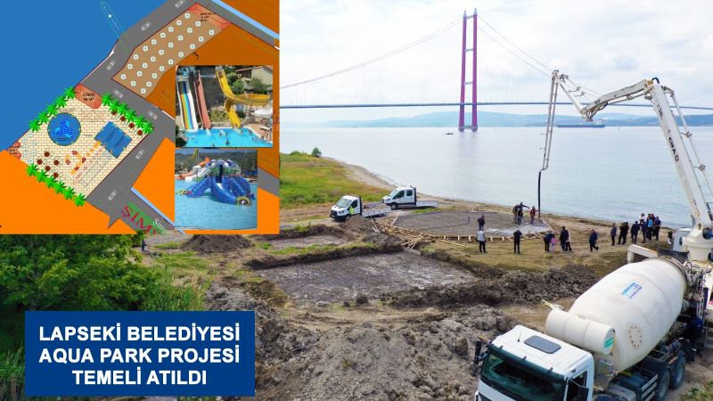 AQUA PARK PROJEMİZİN TEMELİ ATILDI