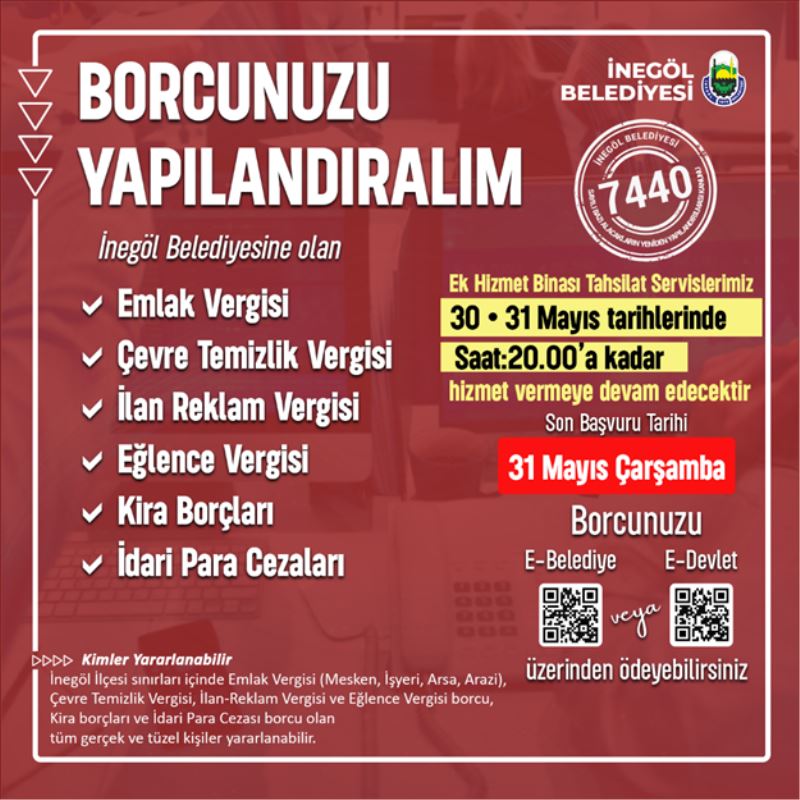 Borç Yapılandırmada Son Gün 31 Mayıs: Tahsilat Servisleri Son 2 Gün Mesaili Çalışıyor!
