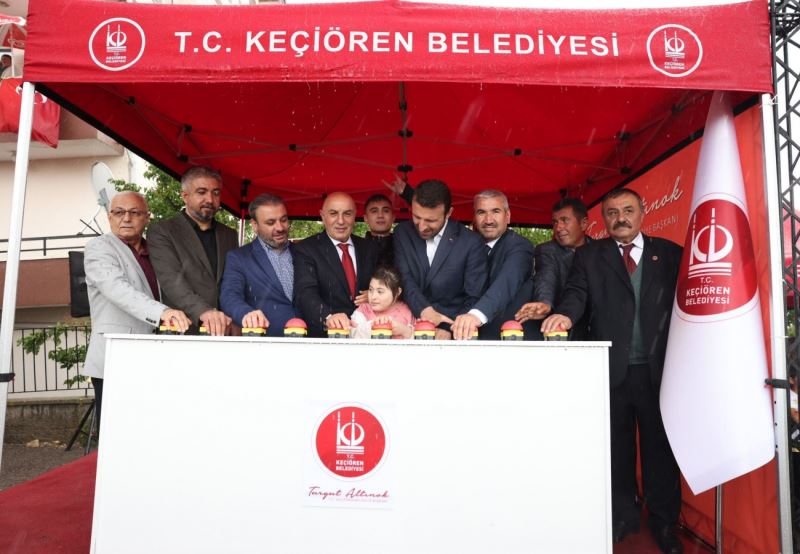 Keçiören’de Kafkaslar Kapalı Spor Salonu’nun temelleri atıldı