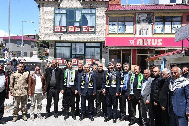 BAŞKAN ASYA, VALİ GÜNDÜZÖZ İLE BİRLİKTE VARTO İLÇESİNDE BİR DİZİ ZİYARET VE İNCELEMELERDE BULUNDU