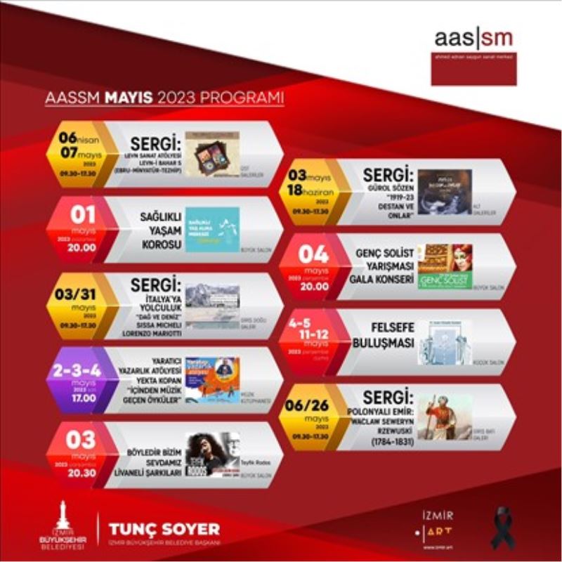 İzmirlileri Mayıs’ta sanat dolu günler bekliyor