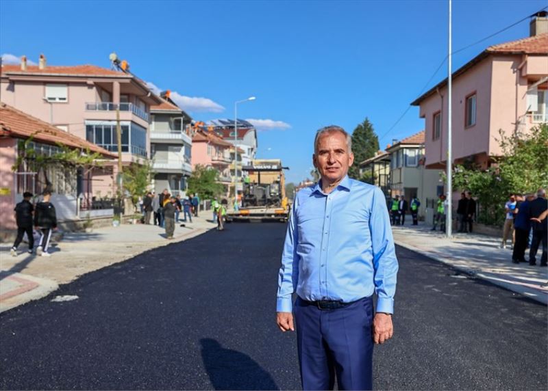 Büyükşehir çalışıyor, Çivril daha da güzelleşiyor