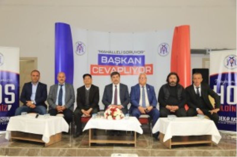 Belediye Başkanımız Sayın Bekir Aksun Ulalar Yerleşkemizde bulunan 6 Mahallemizin kıymetli sakinleri ile bir araya geldi.