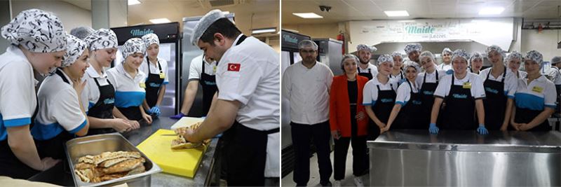 Hollandalı öğrenciler Türk Mutfağını Kocaeli’de öğreniyor