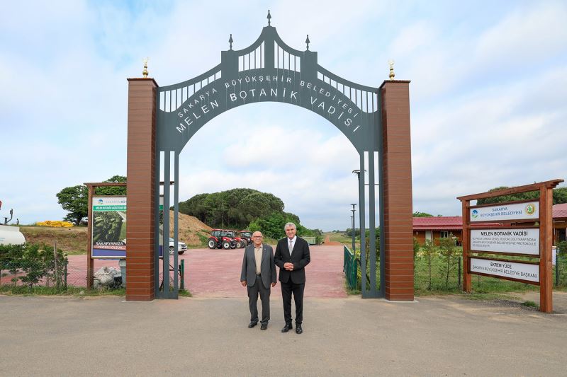 Başkan Yüce, “Botanik Park projemizle vadiyi yaşam merkezi haline taşıyacağız”