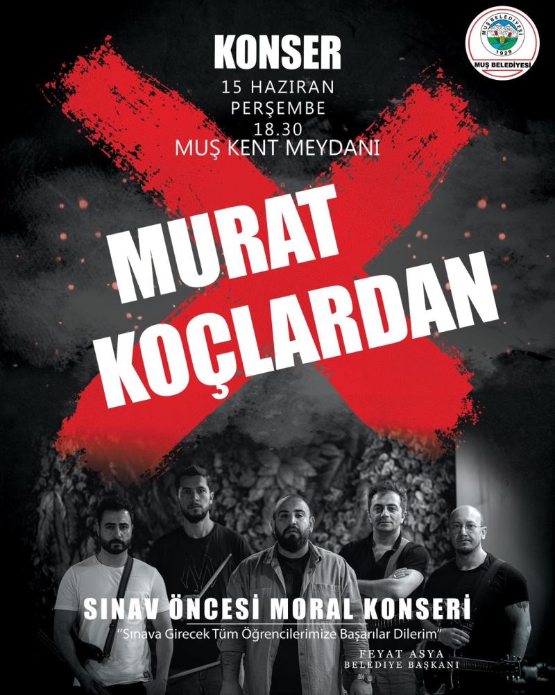 Üniversiteye hazırlanan öğrencilerimiz için YKS Sınavı öncesi moral konseri düzenliyoruz. Etkinliğimize tüm öğrencilerimiz davetlidir.