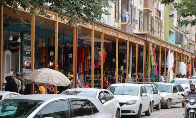 Eyyüp Peygamber Caddesinde Sundurma Çalışması Tamamlandı