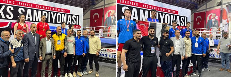 Kağıtsporlu boksörlerden 3 bronz